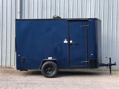 2019 6 Ft X 12 Ft Cargo Craft Ev6121 Enclosed Cargo Trailer Fabcon