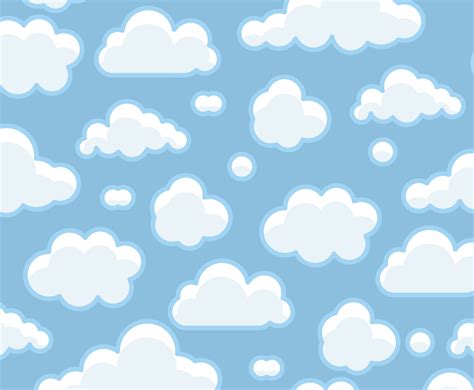 Blue Clouds Background Vector Art And Graphics