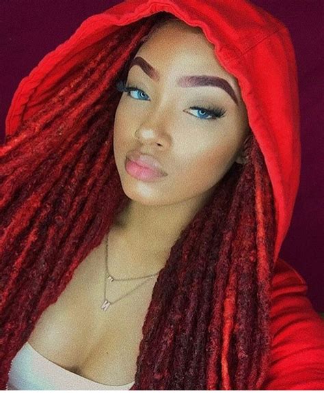 Red Riding Hood Curly Hair Styles Natural Hair Styles Loc Styles