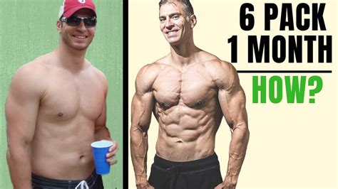 6 Pack Abs In 30 Days Youtube