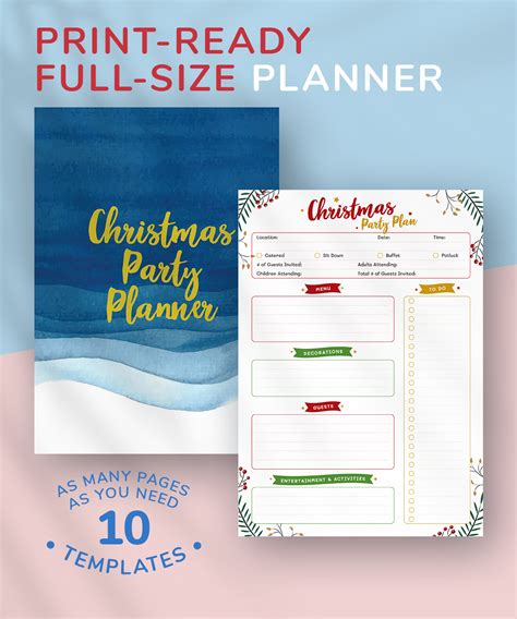 Download Printable Christmas Party Planner Pdf