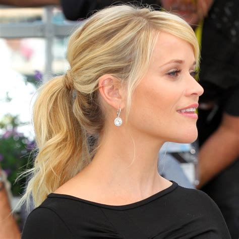 Cannes Reese Witherspoon Ponytail Reese Witherspoon Ponytail Reese