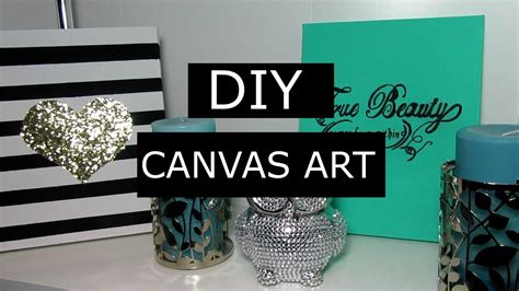 Diy Canvas Art Prints Diy Simple Canvas Painting Of Branches And