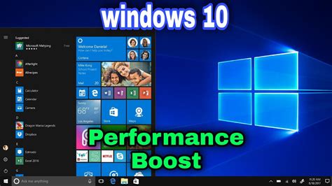 How To Optimize Windows 10 For Performance 5 Step Boost Youtube