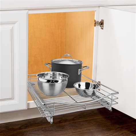 Enjoy free shipping & browse our great selection of kitchen storage & organization, serving carts by installing these shelves your cabinet contents will slide smoothly out for easy access. Lynk Lynk Professional® Roll Out Cabinet Organizer - Pull ...