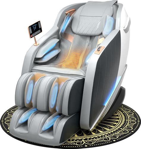 Luxury Massage Chair Full Body Ergonomic Sl Track Zero Gravity Deep Tissue Massage