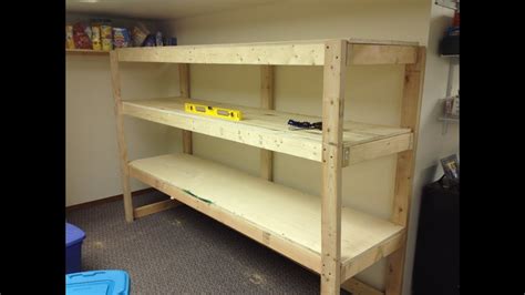 Akro economy bins starting at $32.00 (1. Building a Wooden Storage Shelf in the Basement - YouTube