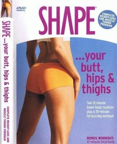Shape Your Butt Hips And Thighs Dvd Very Good Disc Only 73a 529 Picclick