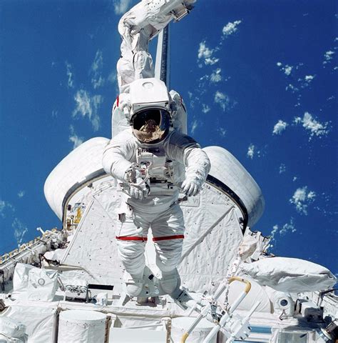 Astronaut During Spacewalk Photograph By Nasascience Photo Library