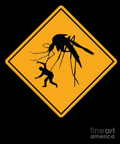 Funny Giant Mosquito I Hate Mosquitoes Product Digital Art By Jacob