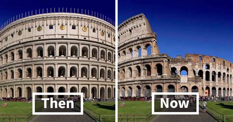 11 Ancient Roman Structures 2000 Years Ago And Now Demilked