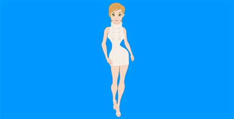 Girl Sexy Walk Motion Graphics Videohive