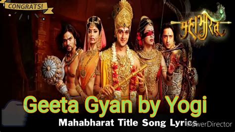 Mahabharat Title Song Lyrics Youtube