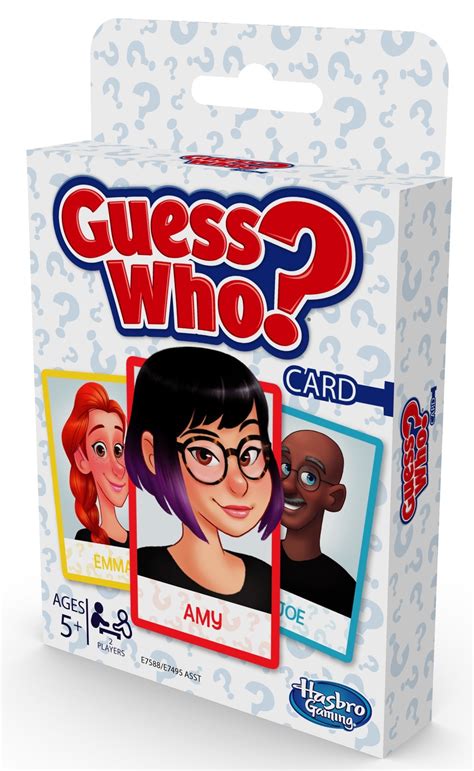 Guess Who Card Game Board Game At Mighty Ape Nz