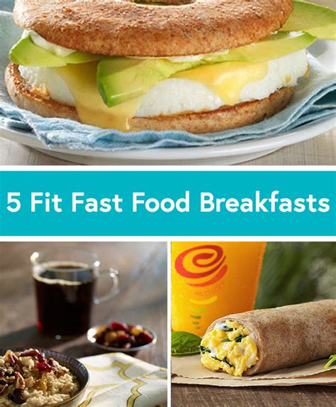 5 Healthy Fast Food Breakfast Options For Crazy Busy Mornings Life By
