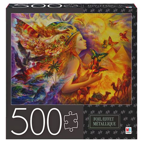 500 Piece Adult Jigsaw Puzzle With Foil Accents Fantastic Colorful