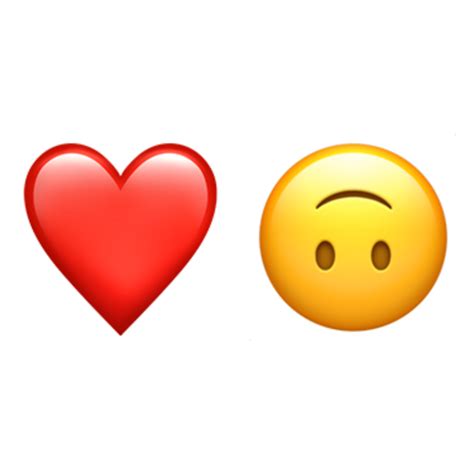 I ️ws 🙃 Emoji Domain Is Available Red Heart Upside Down Face