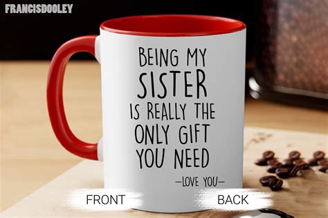 Sister Ts Funny Sister T Best Sister Mug Sister Mug Etsy