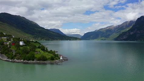 Lustrafjord Innermost Branch Of Sognefjord Norway In 4k Youtube