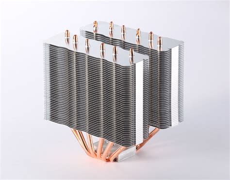 High efficient Computer CPU Heatsink / Copper Pipe Heat Sink with
