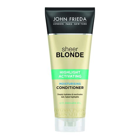 John Frieda Sheer Blonde Highlight Activating Moisturising Travel Conditioner 250 Ml Buy