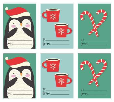5 Best Beautiful Printable Christmas Gift Tags - printablee.com