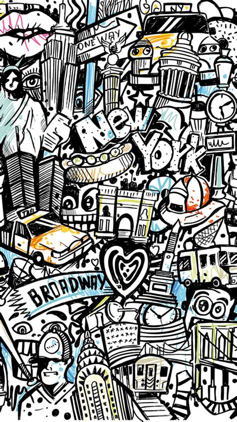 Doodle Art Wallpapers 52 Images