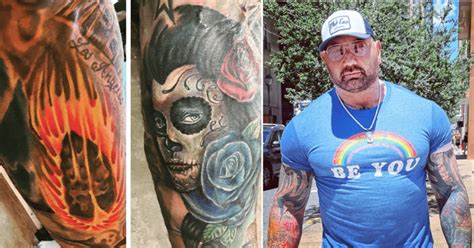 Dave Bautista Shares The Powerful Story Behind Covering Up A Tattoo