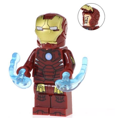 Minifigure Iron Man Mark 3 Marvel Super Heroes Compatible