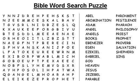 Here you will find a variety of kids bible worksheets word searches from characters of the bible to events that occured within the bible. 18 Fun Printable Bible Word Search Puzzles | Kitty Baby Love