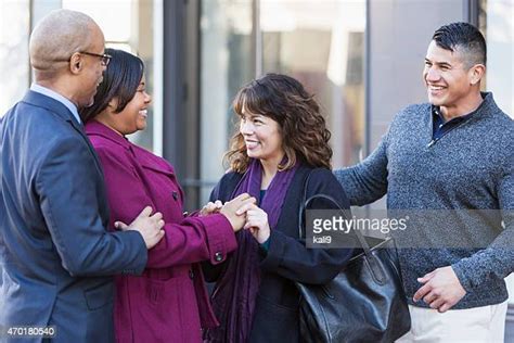 Couple Bumping Into Each Other Photos And Premium High Res Pictures Getty Images
