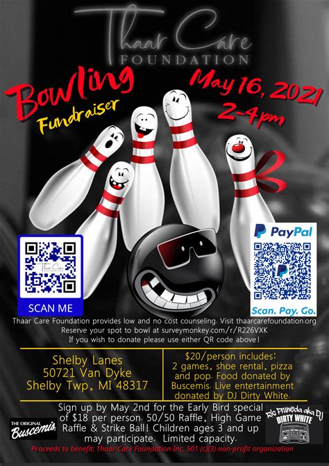 2021 Bowling Fundraiser Thaar Care Foundation