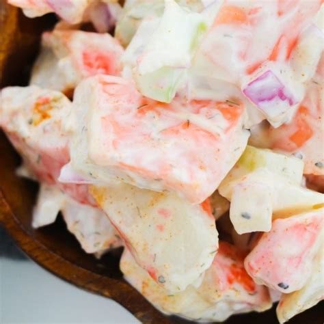 Surimi Crab Salad Recipe Dandk Organizer