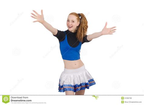 Cheerleader Stock Photo Image Of Beautiful Person Joyful