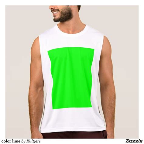 Color Lime Tank Top Comfy Moisture Wicking Sport Tank Tops By