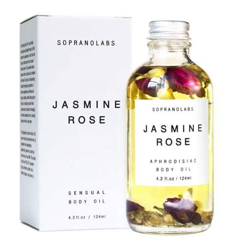 Jasmine Rose Sensual Body Oil Sopranolabs