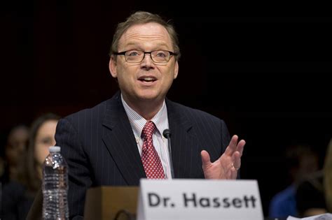 Trump Taps Kevin Hassett For Chairman Of The Council Of Economic Advisers Wsj