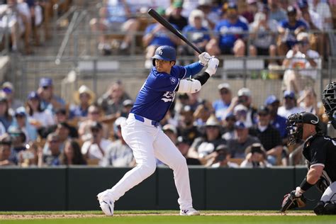 Shohei Ohtani Shows Hes Built Differently In Dodgers Exhibition