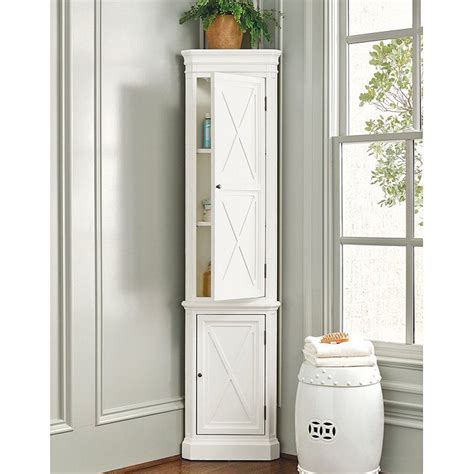 Royce true white modular corner cabinet. Frisco Tall Storage Cabinet | Tall cabinet storage, Corner ...