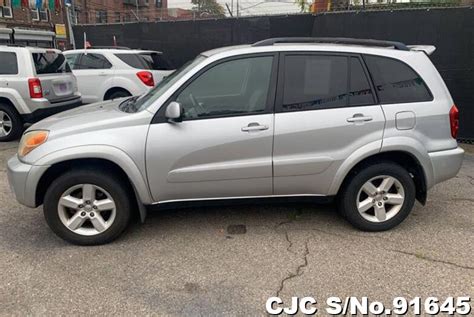 2005 Left Hand Toyota Rav4 Silver For Sale Stock No 91645 Left