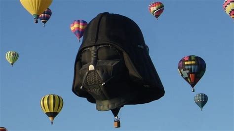 This Darth Vader Hot Air Balloon Took A Special Flight And It Was