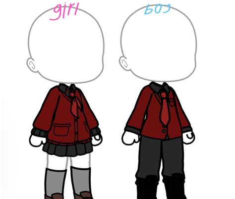 Gacha School Uniform Outfit Ideas School School Uniform Outfits