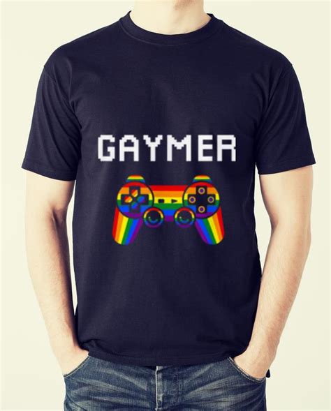 Official Gaymer Pride Month Lgbt Gamer Lover Shirt Hoodie Sweater