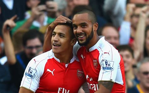 Arsenal Star Theo Walcott Insists Manchester United Win Sends Message