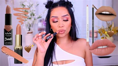MY TOP 5 FAVORITE NUDE LIP COMBOS 2021 AFFORDABLE UNDER 10 YouTube