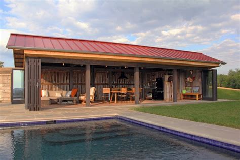 Kentucky Pool House Rustic Pool Louisville By Bensonwood