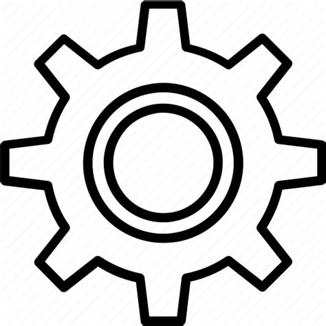 Cog Configuration Gear Options Preferences Settings Icon