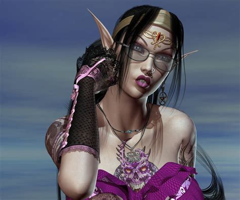 Sexy Fantasy Devil Vamp Elfen Demonessa 003a By Evinessa On Deviantart