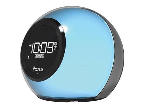 Due to the difference in lighting and screen settings, the color of this item may be slightly different from the picture. iHome iBT29 Color Changing Dual Alarm Clock Radio With ...