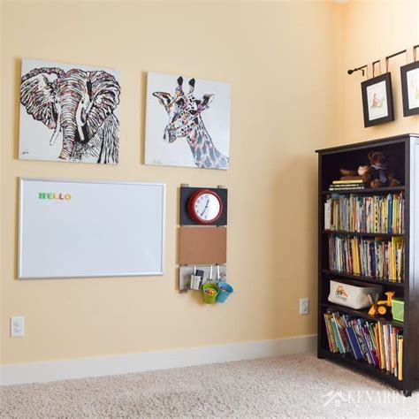 Cheap wall decor and wall art how to decorate your walls on a budget. Playroom Wall Decor: Make a Gallery Wall for Kids